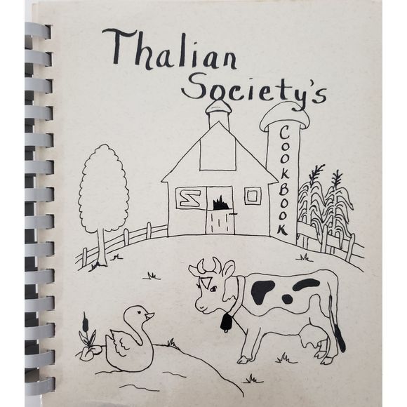 Thalian Societys Cookbook (Plastic-comb Paperback) - Picture 1 of 1